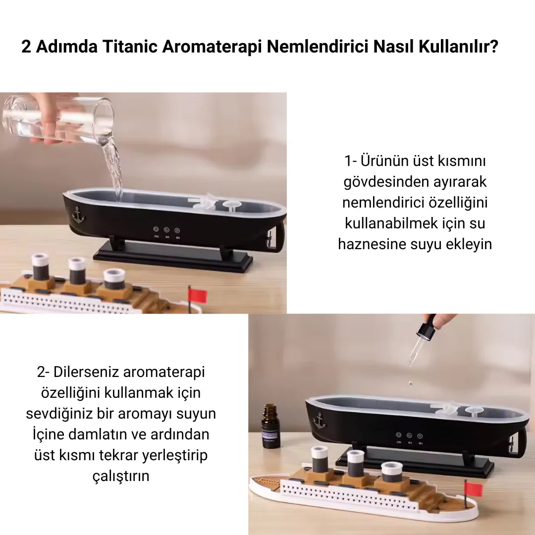 Titanic Aromaterapi Oda Nemlendirici